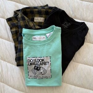 🩵ZARA Boys Bundle Tops 8/9🩵